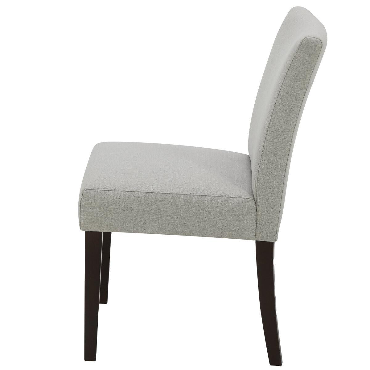 Gliman Creek Fabric Dining Chair 2 Pack Grey