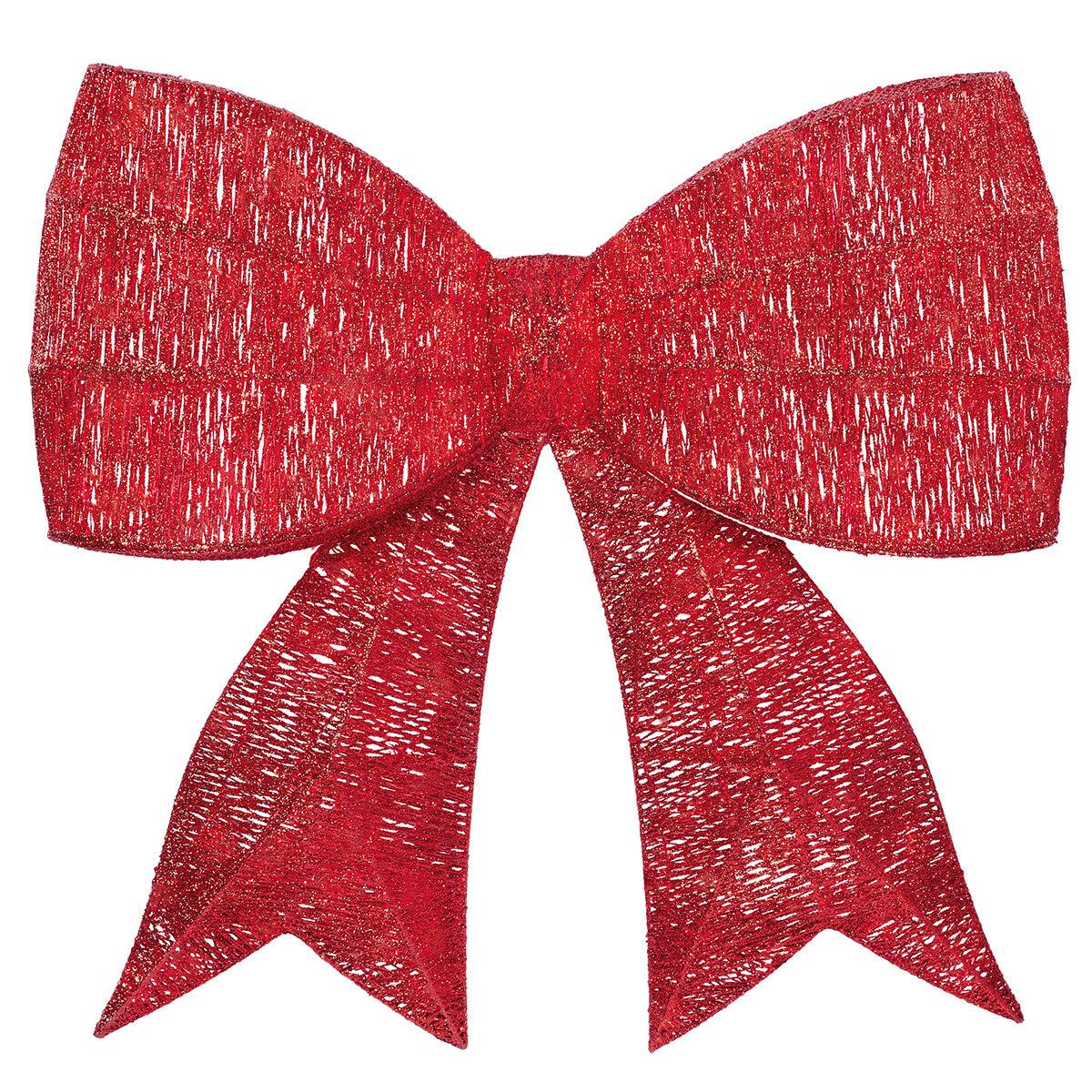 Glitter Bow With LED Lights