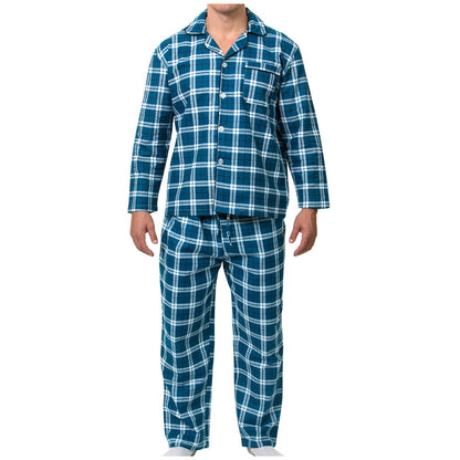 Gloster Men's Sleep Set Blue and Green