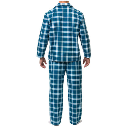 Gloster Men's Sleep Set Blue and Green