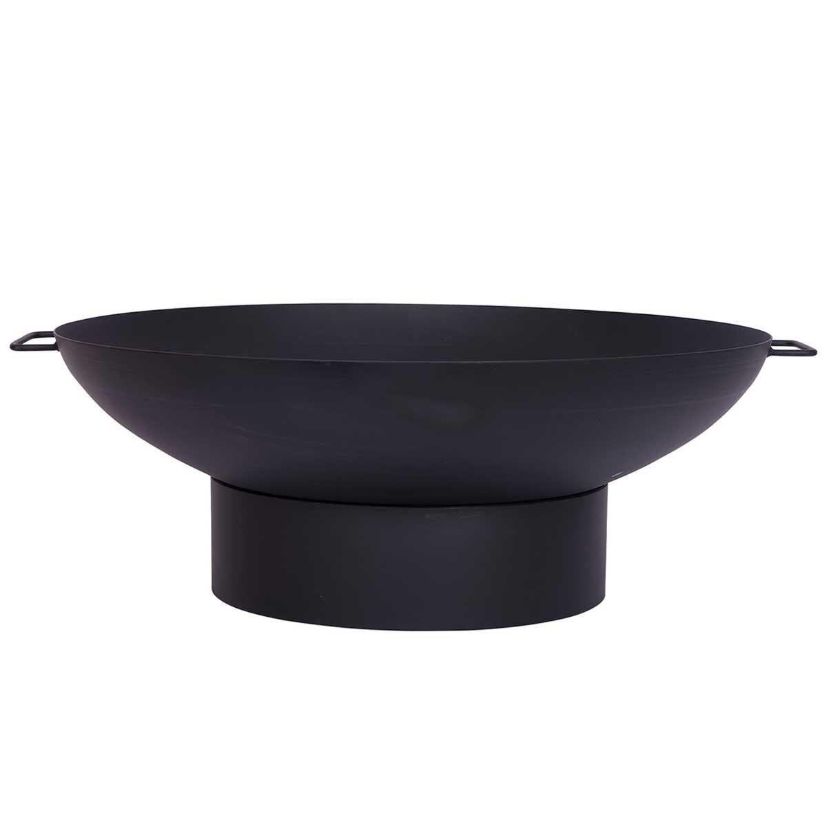 Glow Brooklyn Large Bowl Fire Pit 80cm Black