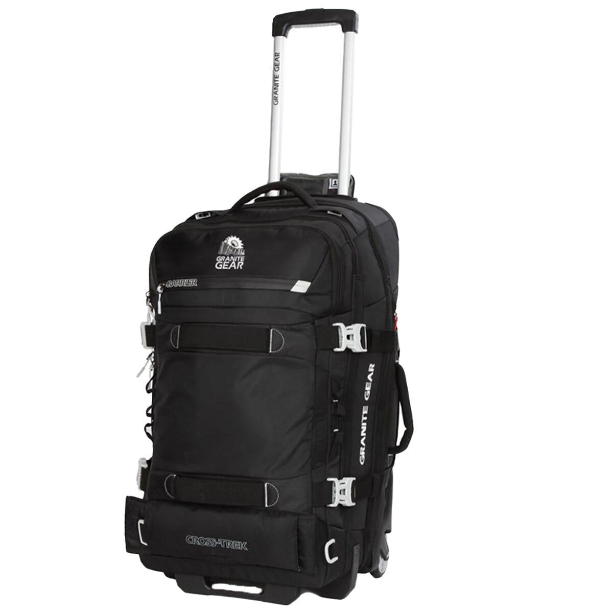 Granite Gear Wheeled Duffle With Backpack Strap Black