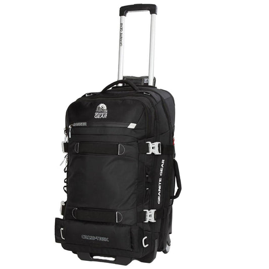 Granite Gear Wheeled Duffle With Backpack Strap Black