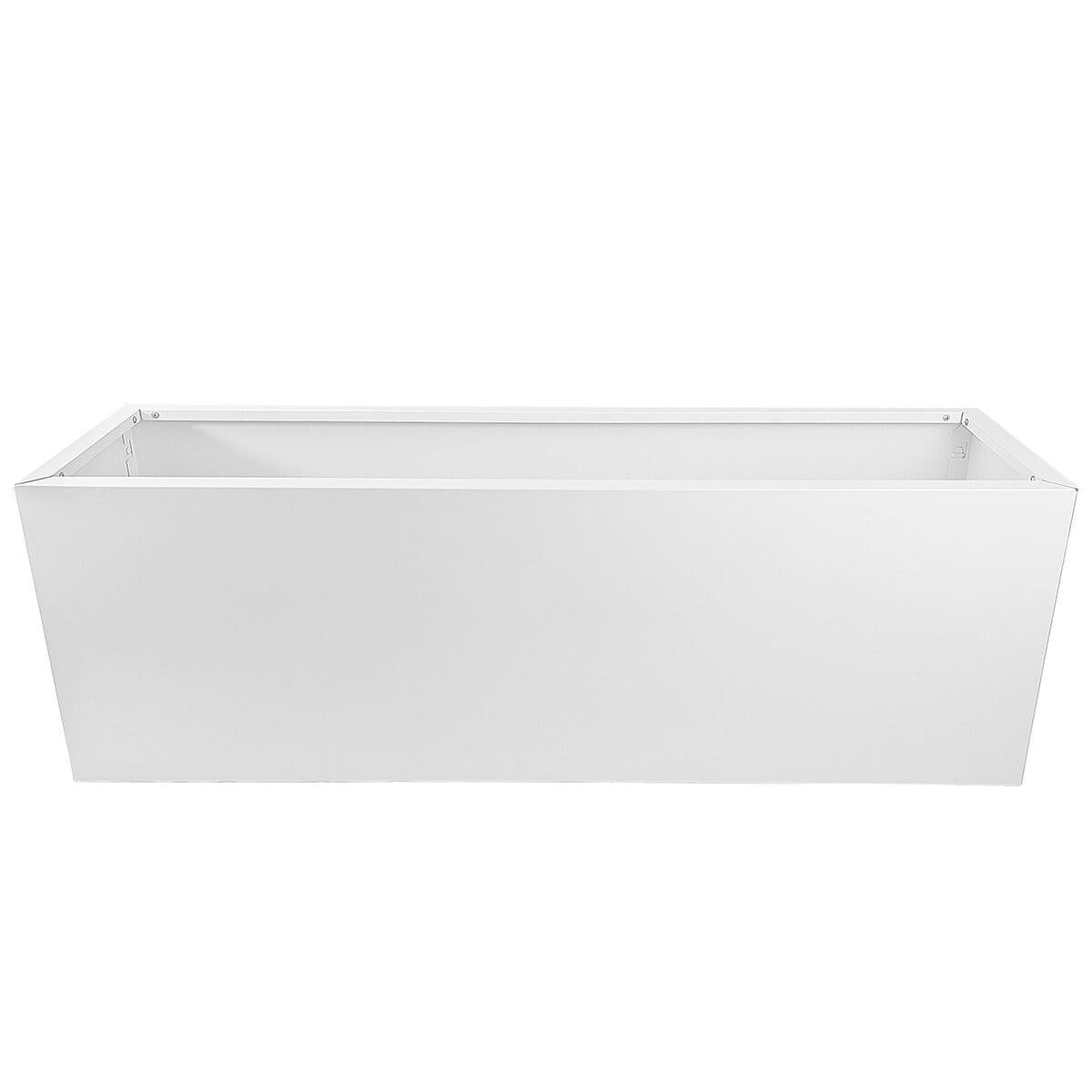 Greenlife Designer Planter Box 1200 x 340 x 400mm Vibrant White