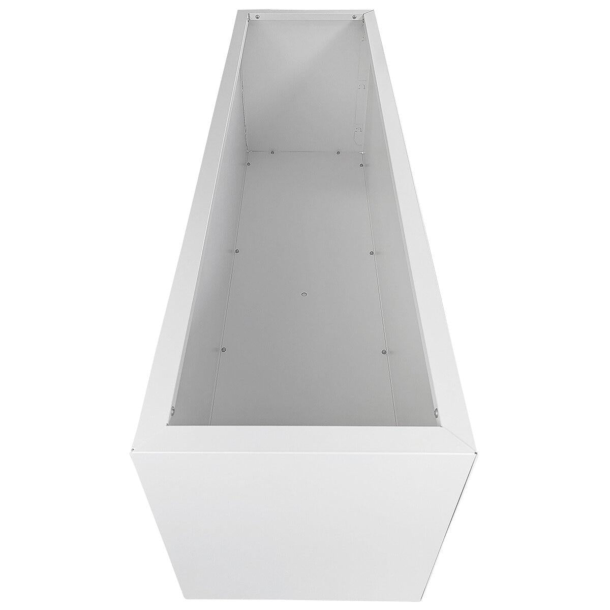 Greenlife Designer Planter Box 1200 x 340 x 400mm Vibrant White
