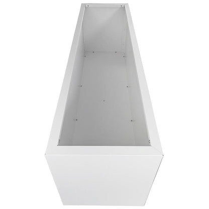 Greenlife Designer Planter Box 1200 x 340 x 400mm Vibrant White