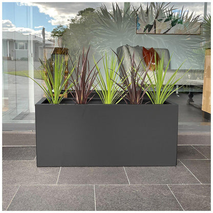 Greenlife Designer Planter Box 900 x 340 x 400mm Charcoal