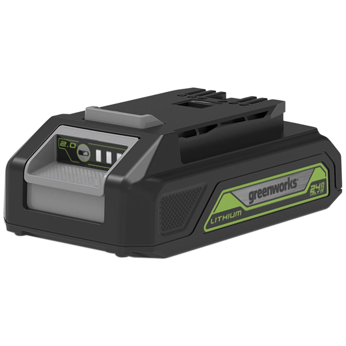 Greenworks 24V Brushless Hammer Drill Kit With 2Ah Battery And Fast Charger