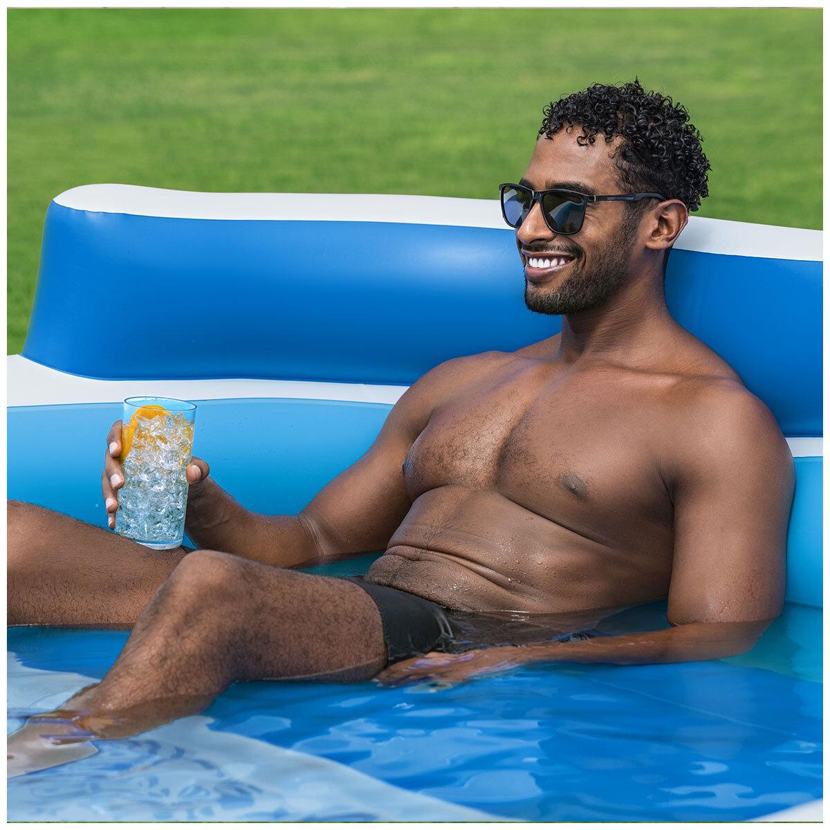 H2OGO Family Lounge Pool 3.05 x 2.18 x 0.69M