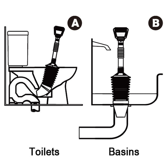 HARON Easy Grip Master Plunger HP08