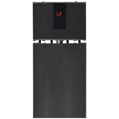 HEATSTRIP All Black Electric Radiant Heater With Remote TF2200RB