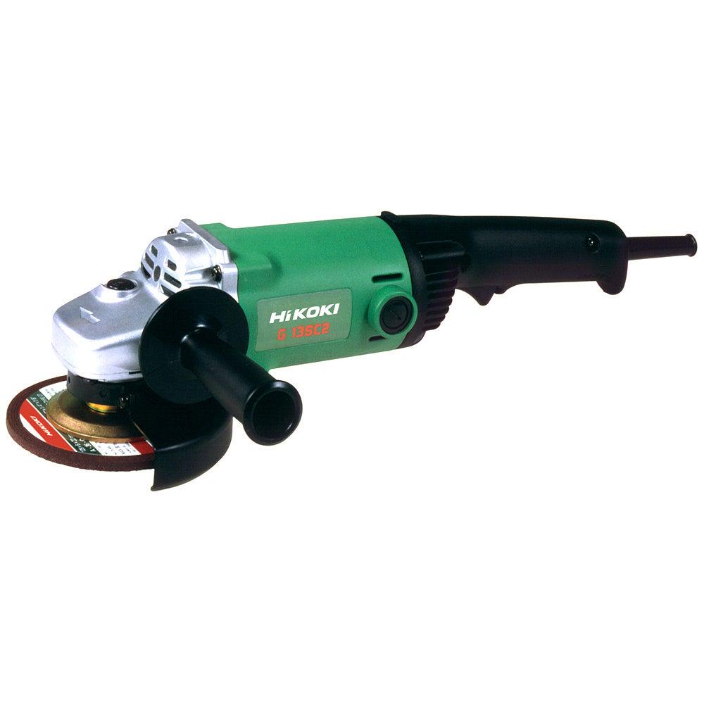 HIKOKI 125mm Angle Grinder w Trigger Deadman Switch G13SC2(H1Z)