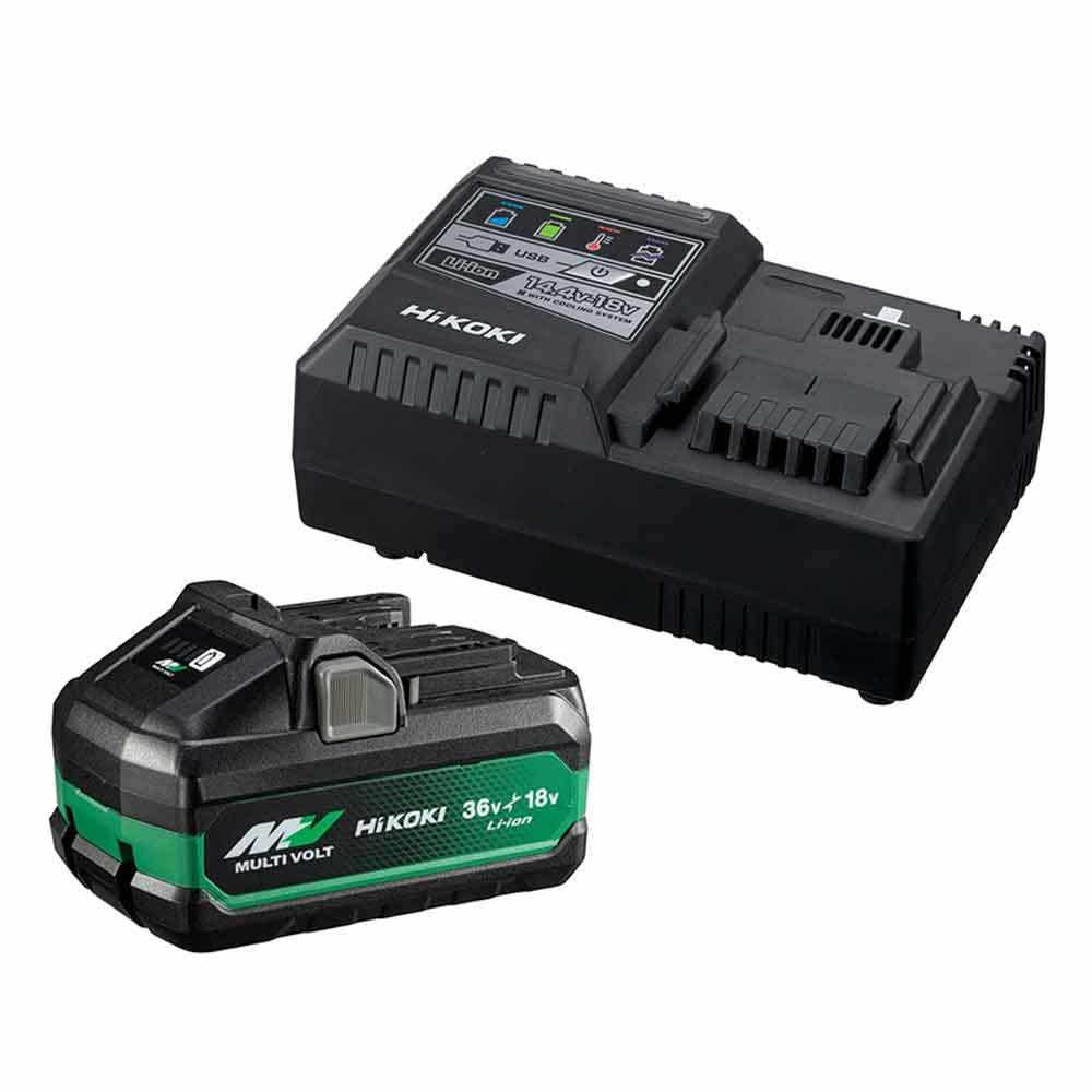 HIKOKI 18V 36V 1 x 2.5Ah 5.0Ah Battery Charger Starter Pack UC18YSL3(HGZ)