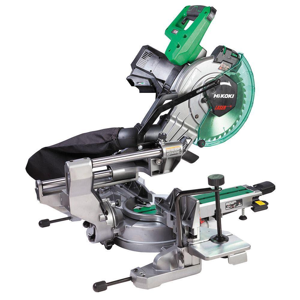HIKOKI 36V MULTIVOLT 255mm Compound Mitre Saw Skin C3610DRA(H4Z)