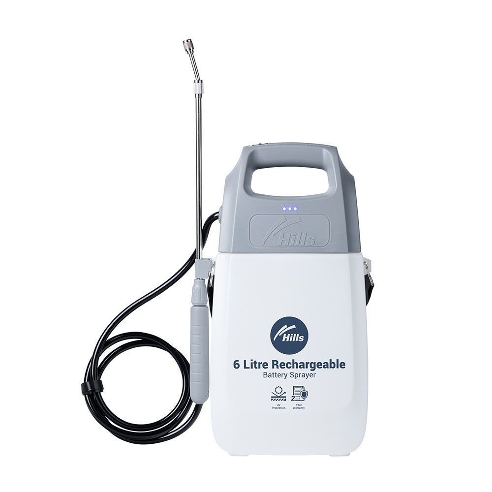 HILLS 6L Rechargable Battery Garden Pressure Sprayer 50134043
