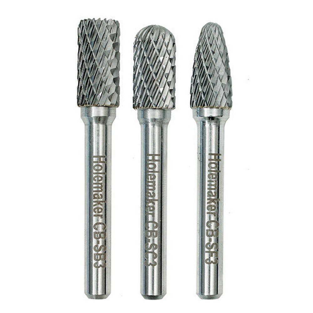 HOLEMAKER Carbide Burr Set Blister Pack CB-SET-03