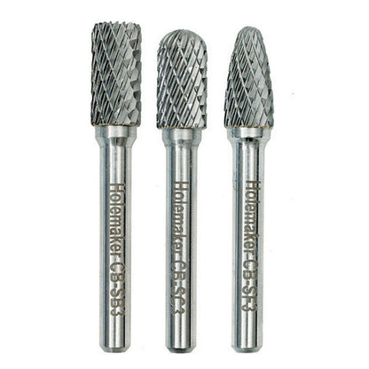 HOLEMAKER Carbide Burr Set Blister Pack CB-SET-03