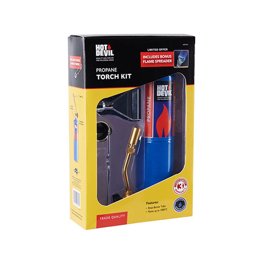 HOT DEVIL Propane Torch Kit W Hand Sparker HDPTK