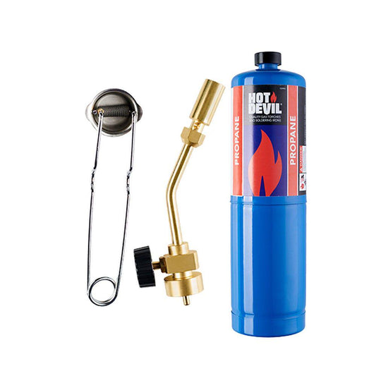 HOT DEVIL Propane Torch Kit W Hand Sparker HDPTK