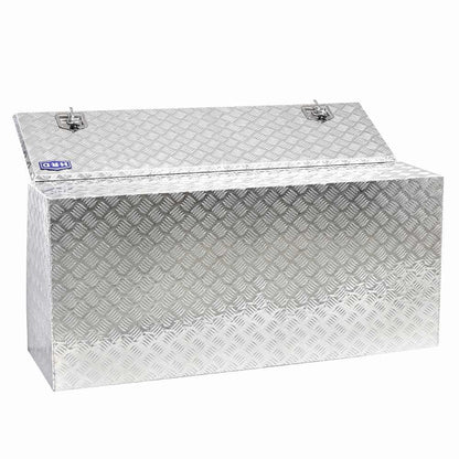 HRD 1450mm 3 4 Open Aluminium Tool Box AL1500HRDS2