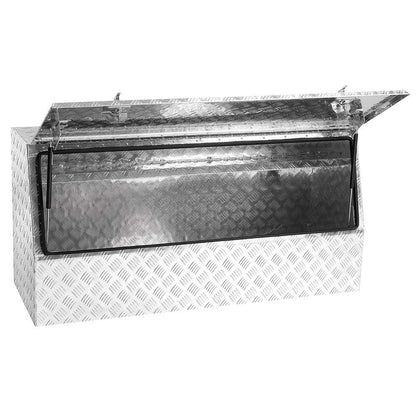 HRD 1450mm 3 4 Open Aluminium Tool Box AL1500HRDS2