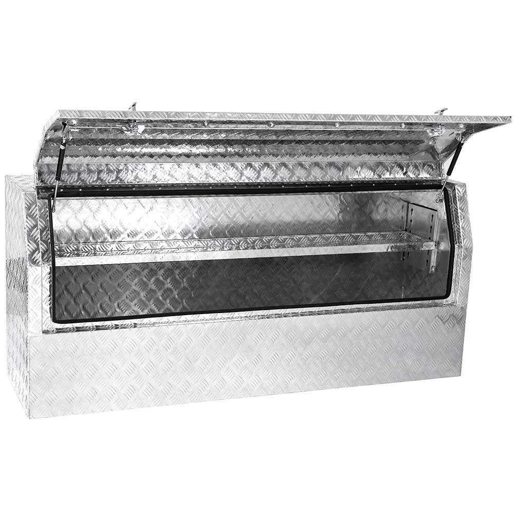 HRD 1800mm 3 4 Open Aluminium Tool Box HRCE1003S2