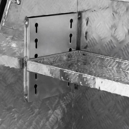 HRD 1800mm 3 4 Open Aluminium Tool Box HRCE1003S2