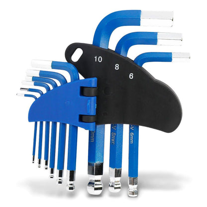 HRD 9 Pc Metric Hex Key Set HRD9PCAKMETSH