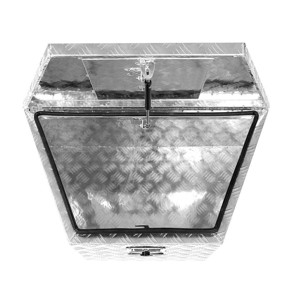 HRD Trailer Draw Bar Aluminium Tool Box AL865DBHRDS2