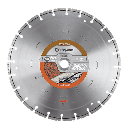 HUSQVARNA 350 x 25.4mm Segmented Diamond Blade for GENERAL Purpose - TACTI-CUT S35S 529663901