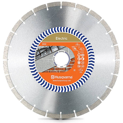 HUSQVARNA 350mm Segmented Diamond Blade for GENERAL Purpose Cutting - Suits K4000 Electric