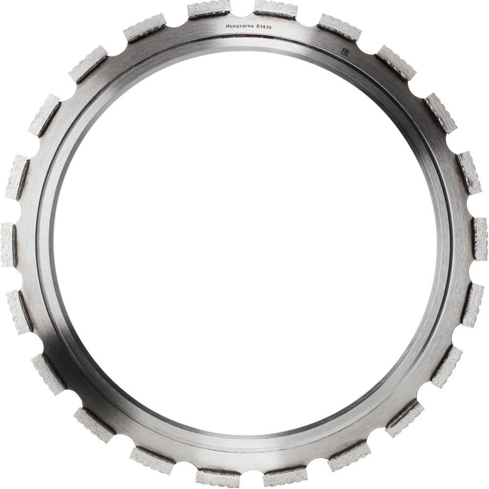 HUSQVARNA 370mm Segmented Diamond Ringsaw Blade for Concrete Cutting - ELITE-RING R10