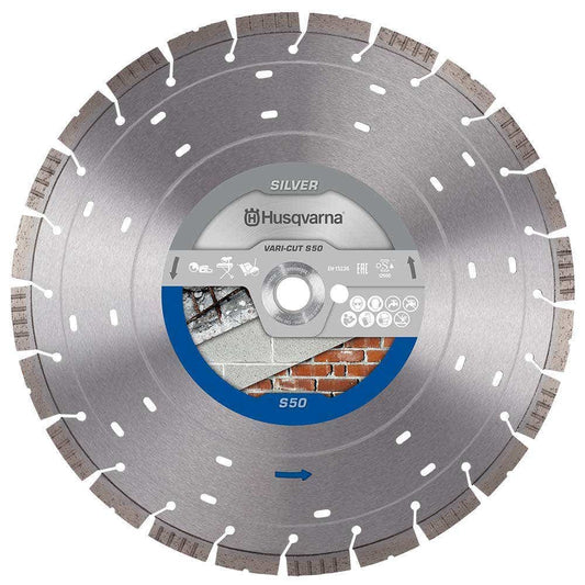 HUSQVARNA 400mm Demolition Saw K970 with 400mm VARI-CUT S50 Blade Kit