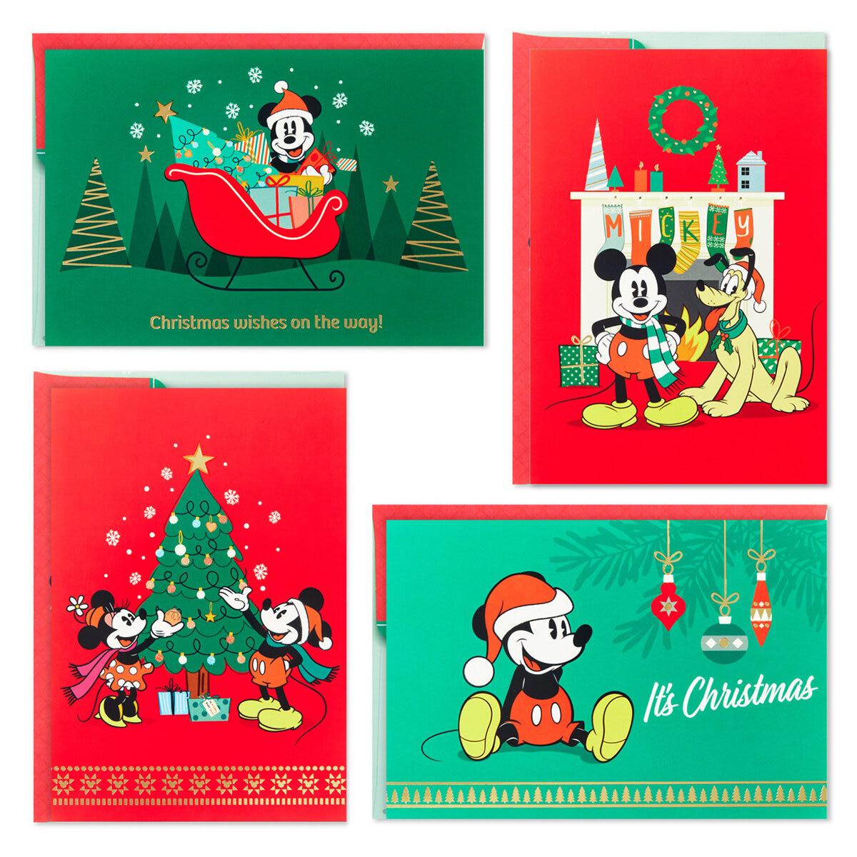 Hallmark Traditional Holiday Card Assortment 40 Pack Thomas Kinkade Winter Wonder