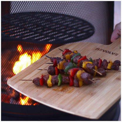 Hello Outdoors Chiminea With Cooking Grill