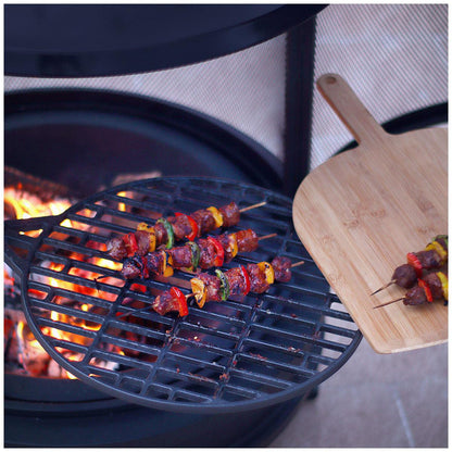 Hello Outdoors Chiminea With Cooking Grill