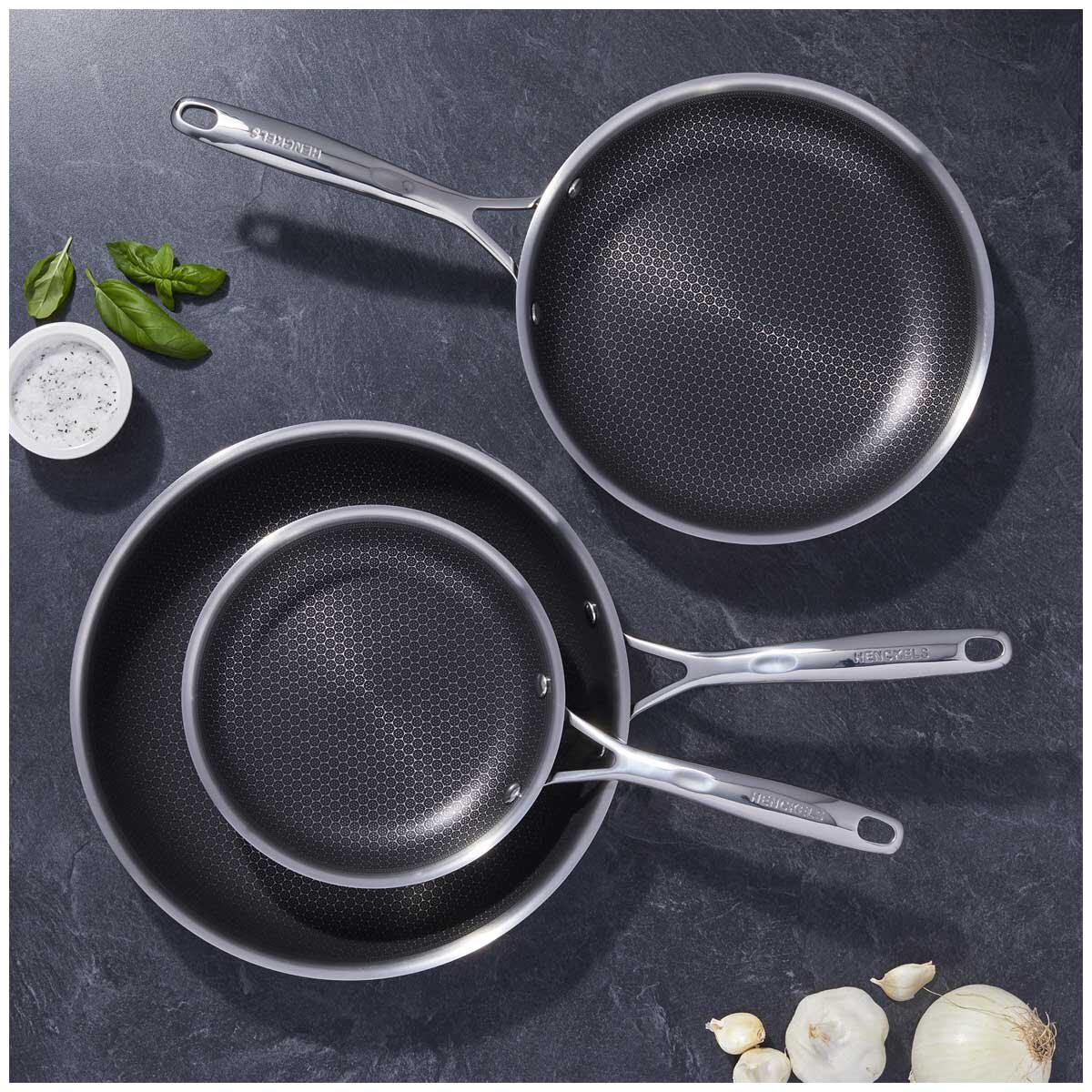 Henckels Paradigm Skillet 3 Piece Set