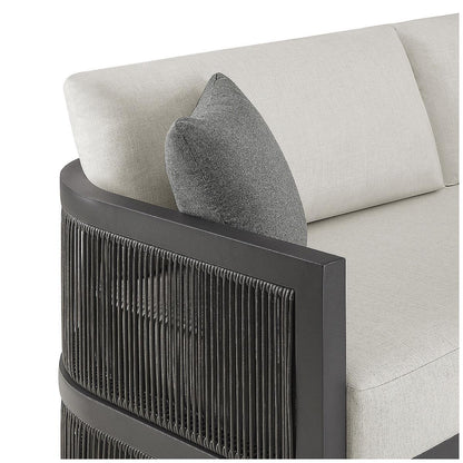 Henredon Saddleton 4 Piece Outdoor Seating Set