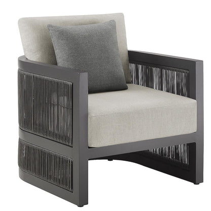 Henredon Saddleton 4 Piece Outdoor Seating Set