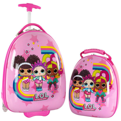 Heys Licensed Kids' 2 Piece Luggage And Backpack Set LOL