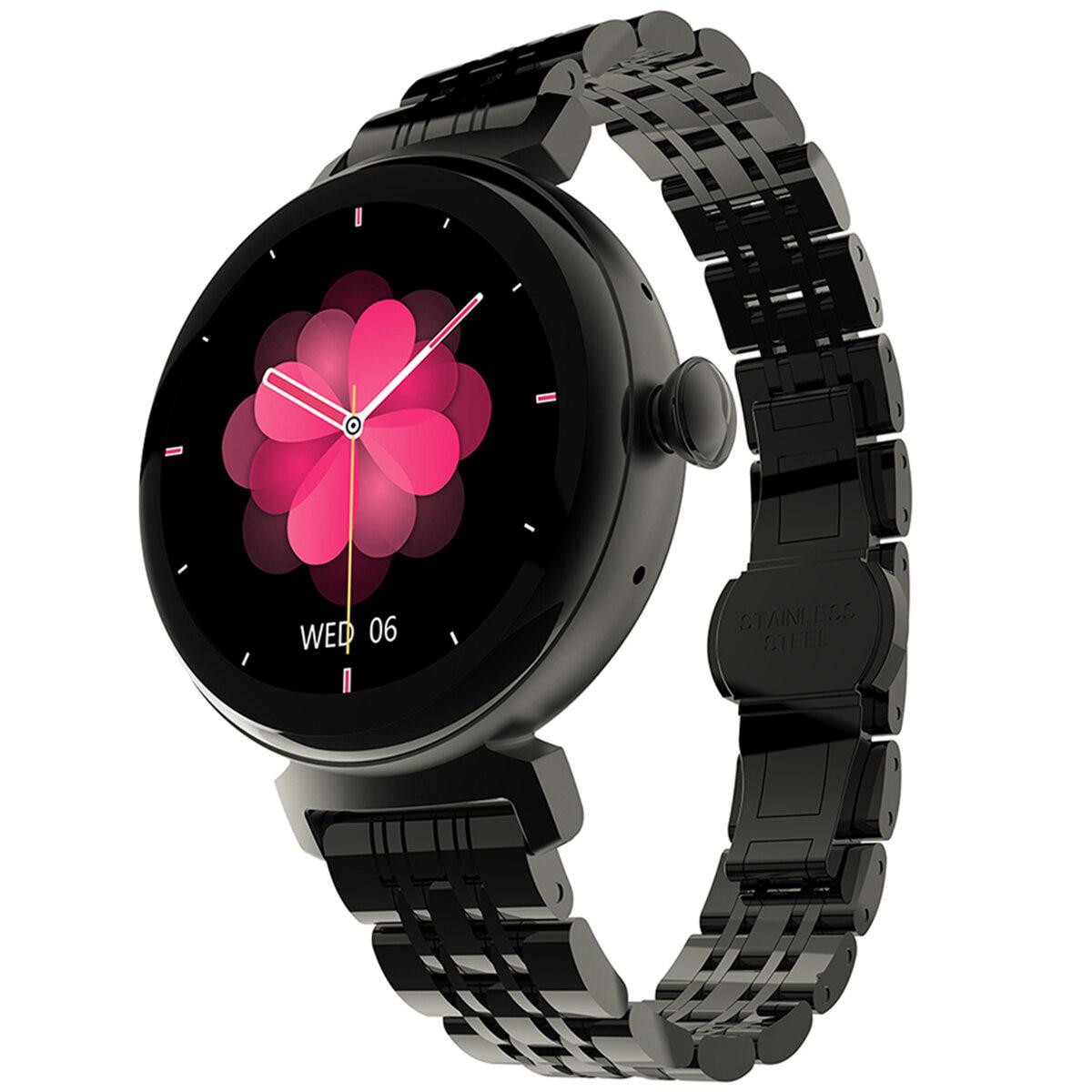HiFuture Aura Women's Sleek Smart Watch Murk Black