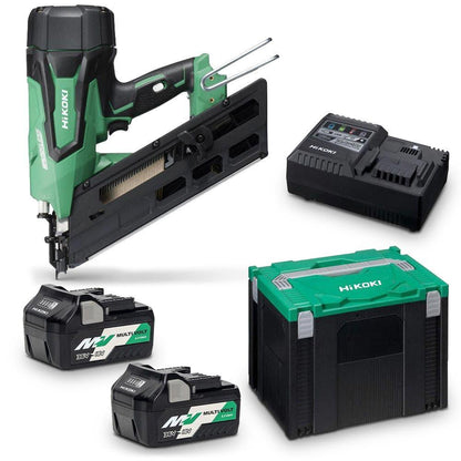 HiKOKI 18V Brushless 90mm Strip Framer Nailer Kit NR1890DBCL(HRZ)