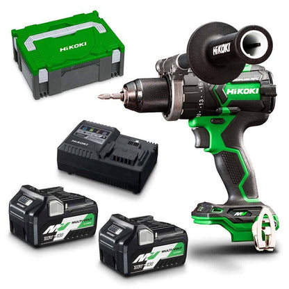 HiKOKI 36V 2 x 2.5Ah 13mm Hammer Drill Kit DV36DC(HRZ)