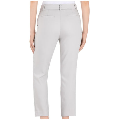 Hilary Radley Women's Tie Front Pants Light Grey