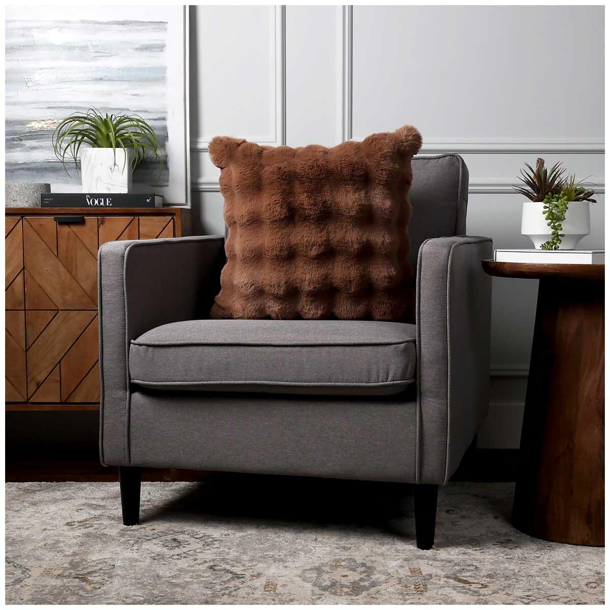 House and Home Luxe Faux Fur Cushion 55 x 55cm