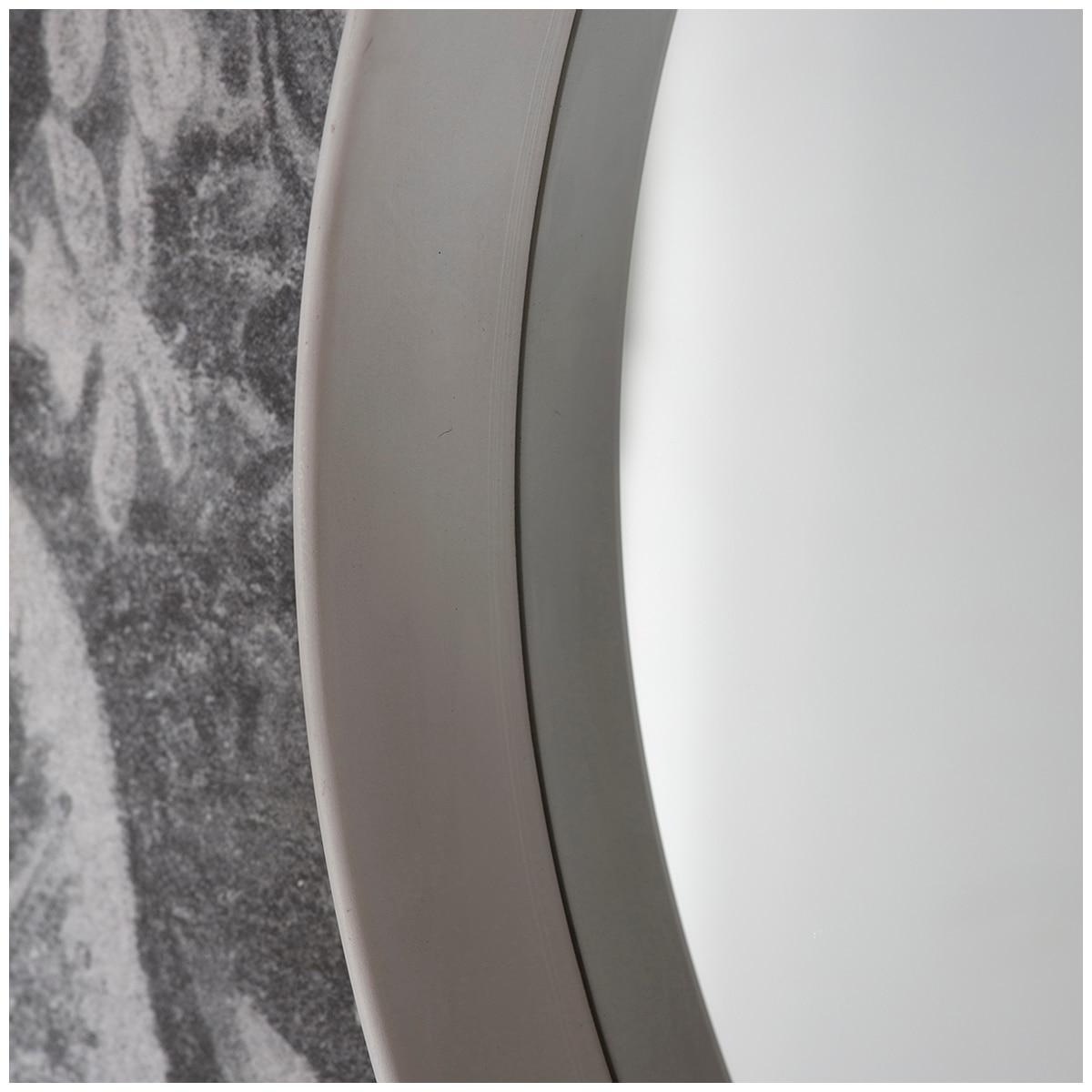 Hudson Living Harvey Round Mirror 950 x 950 mm Silver