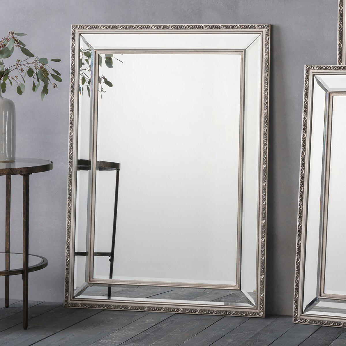 Hudson Living Marlebone Pewter Mirror 840 x 1705mm