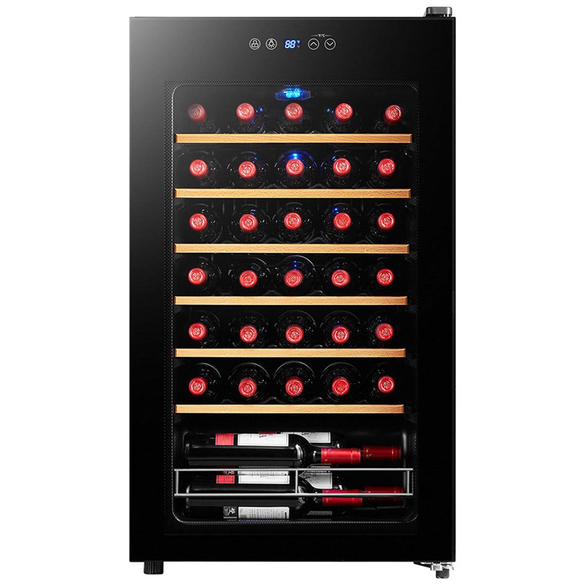 Husky Vino Pro 34 Bottle Single Zone Wine Storage Cabinet