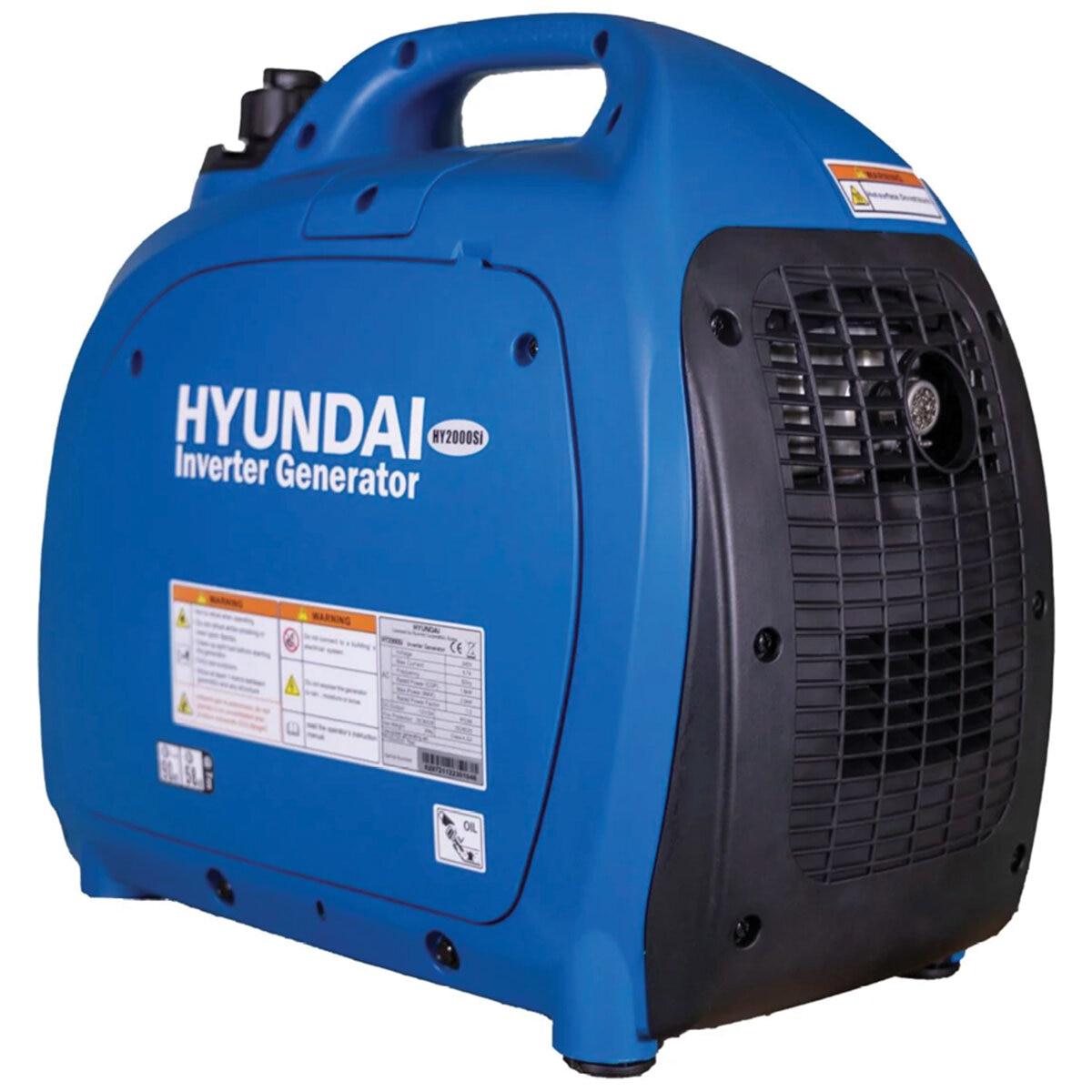 Hyundai 2000W Inverter Generator Recoil Start 4 Stroke