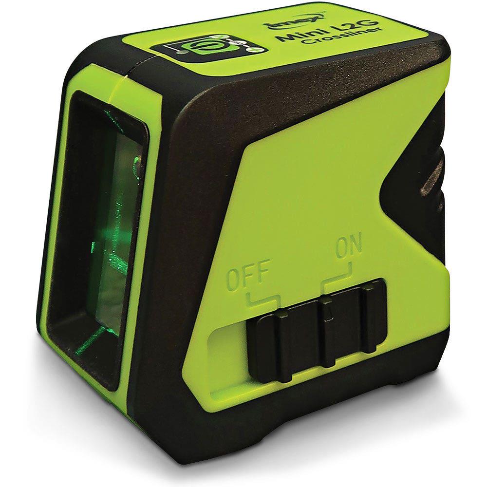IMEX 20m L2G Mini Crossliner Laser Level w. Tripod - Green 012L2G